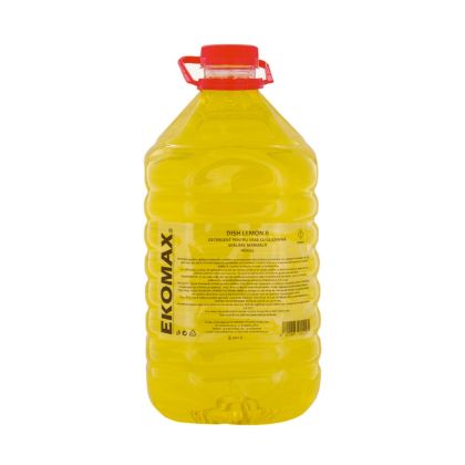 Dish Lemon detergent vase manual PET 5 litri